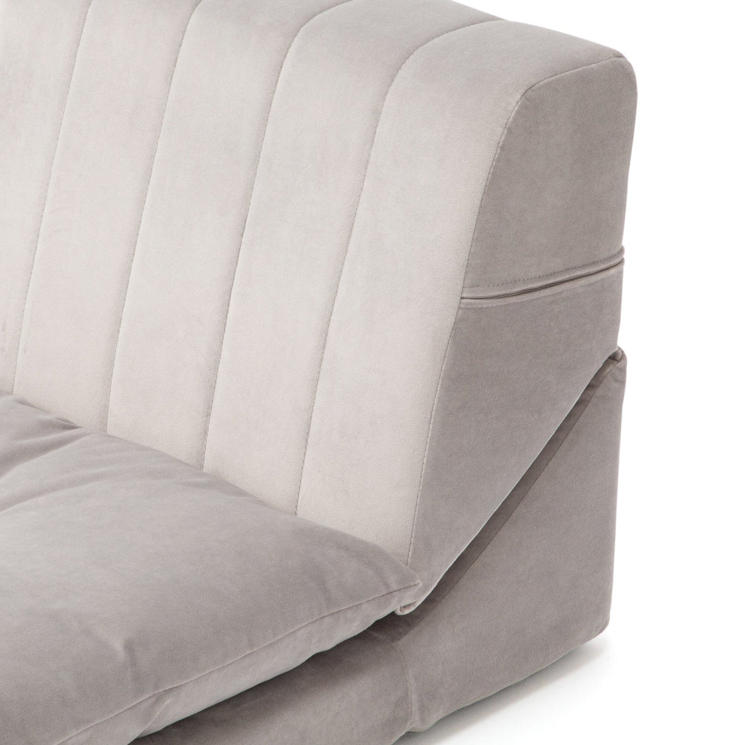 Famille Low Sofa Plus 2S W1000×D750×H390 Grey – Francfranc Hong Kong