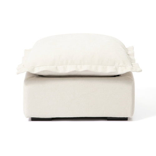 Lina Ottoman Ivory (W650×D650×H430)