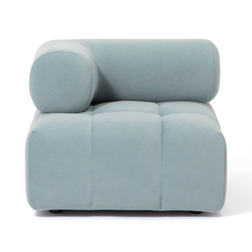 Puffy Sofa Arm R Blue W795×D795×H630