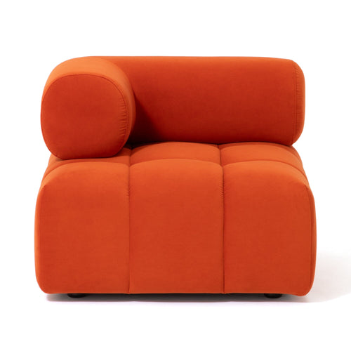 Puffy Sofa Arm R Orange W795×D795×H630