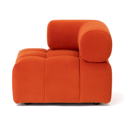 Puffy Sofa Arm R Orange W795×D795×H630