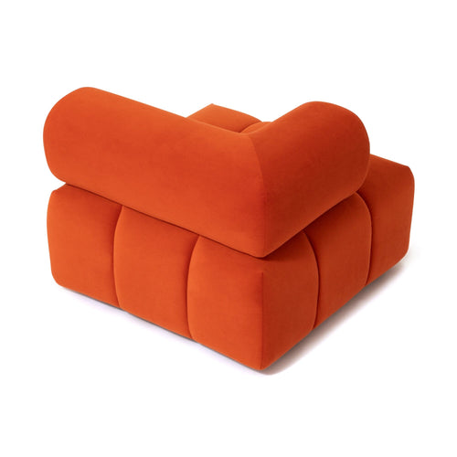 Puffy Sofa Arm R Orange W795×D795×H630