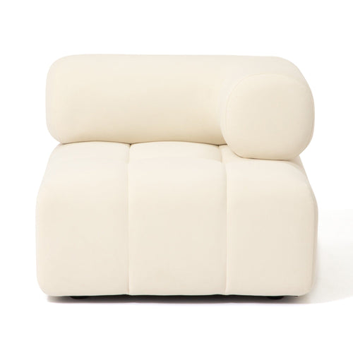Puffy Sofa Arm L White W795×D795×H630