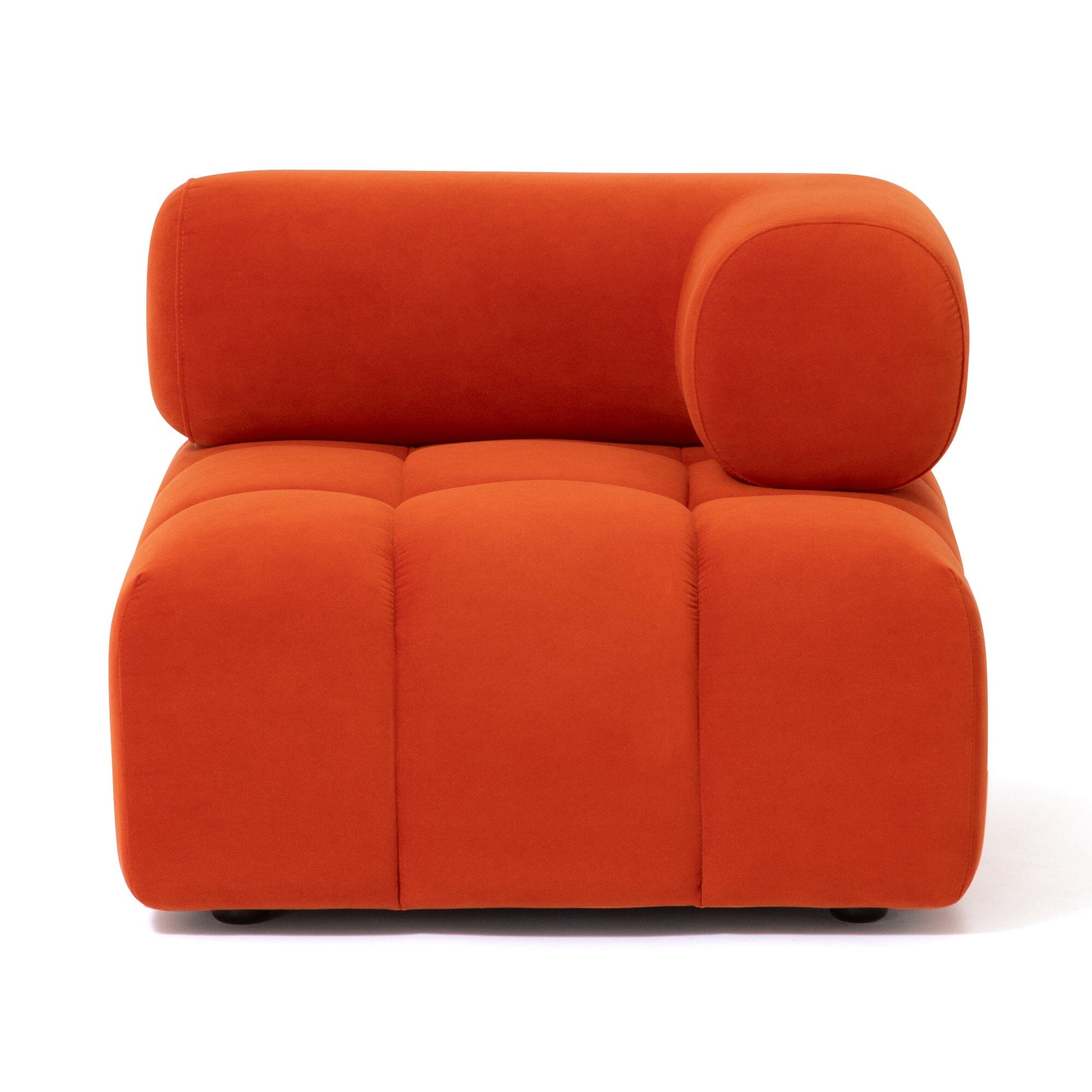 Puffy Sofa Arm L Orange W795×D795×H630