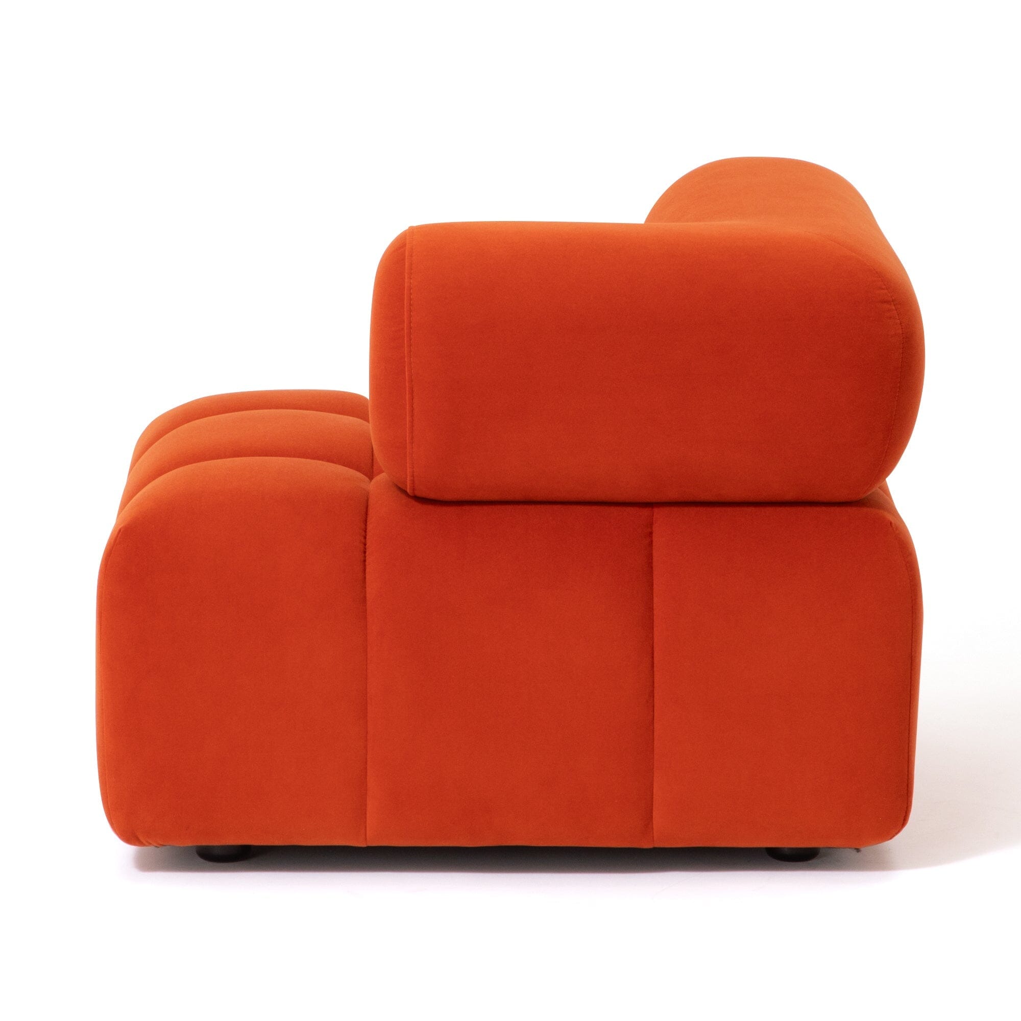 Puffy Sofa Arm L Orange W795×D795×H630