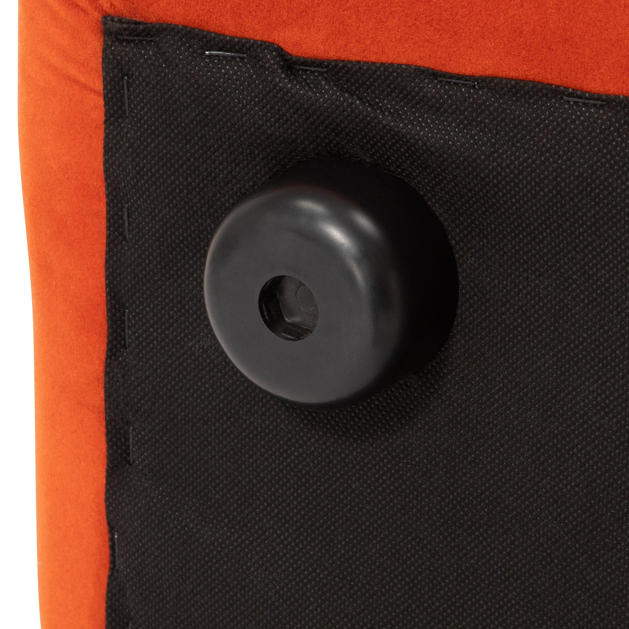 Puffy Sofa Armless Orange W795×D795×H630