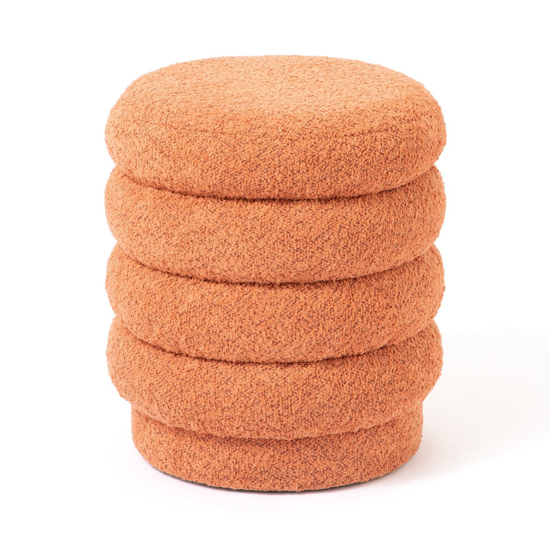 Bomley Stool 2 Orange W380×D380×H430