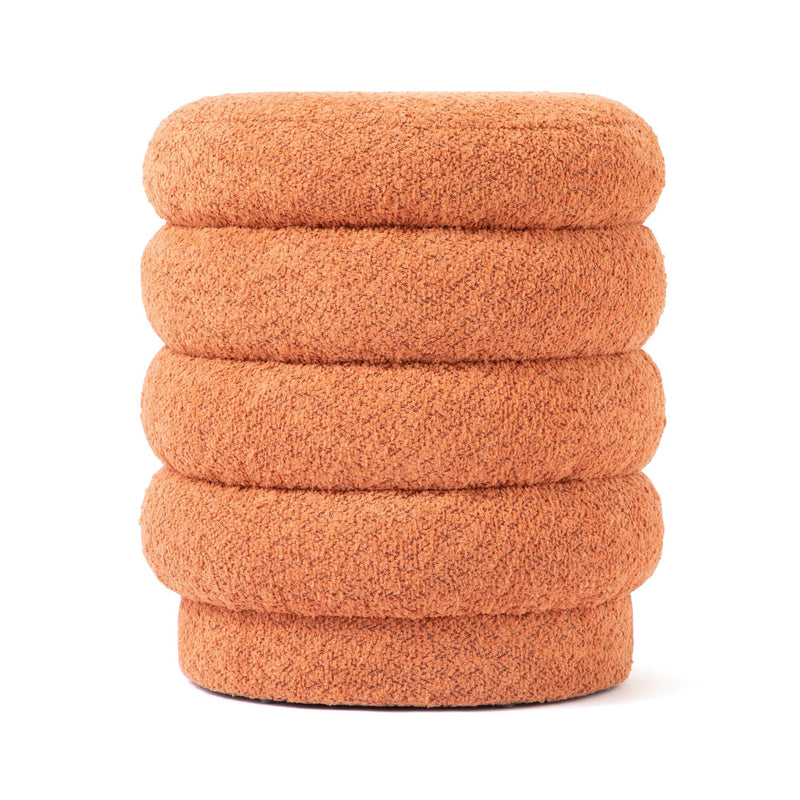 Bomley Stool 2 Orange W380×D380×H430