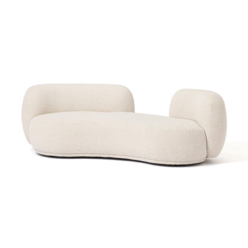 Bonheur Sofa 3 Seat White W2000×D950×H630