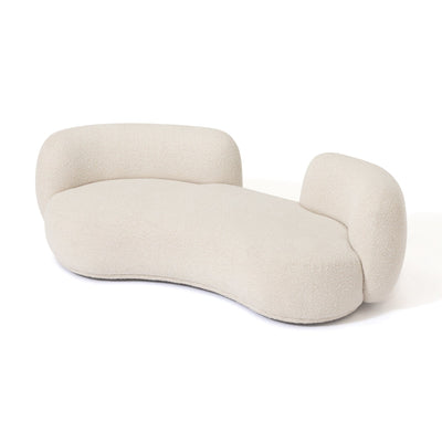 Bonheur Sofa 3 Seat White W2000×D950×H630