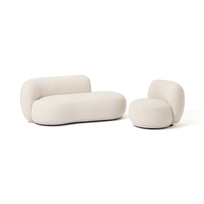 Bonheur Sofa 1Seat White W710×D800×H630