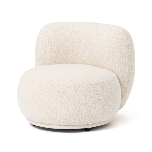Bonheur Sofa 1 Seat White W710×D800×H630
