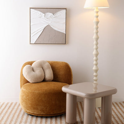 Bonheur Sofa 1Seat Yellow W710×D800×H630