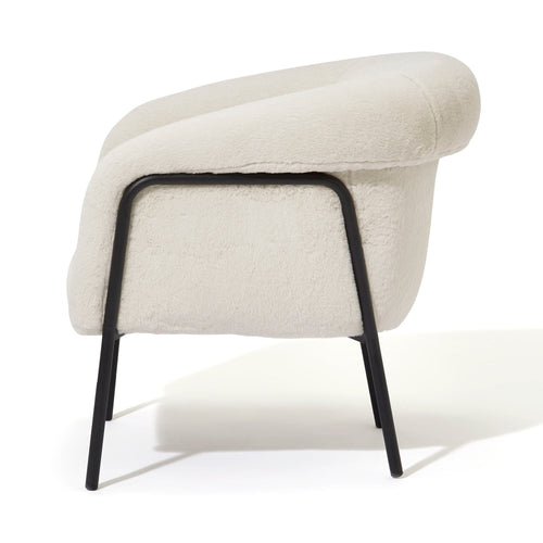 Pelucia Sofa Beige X Black W720×D730×H730