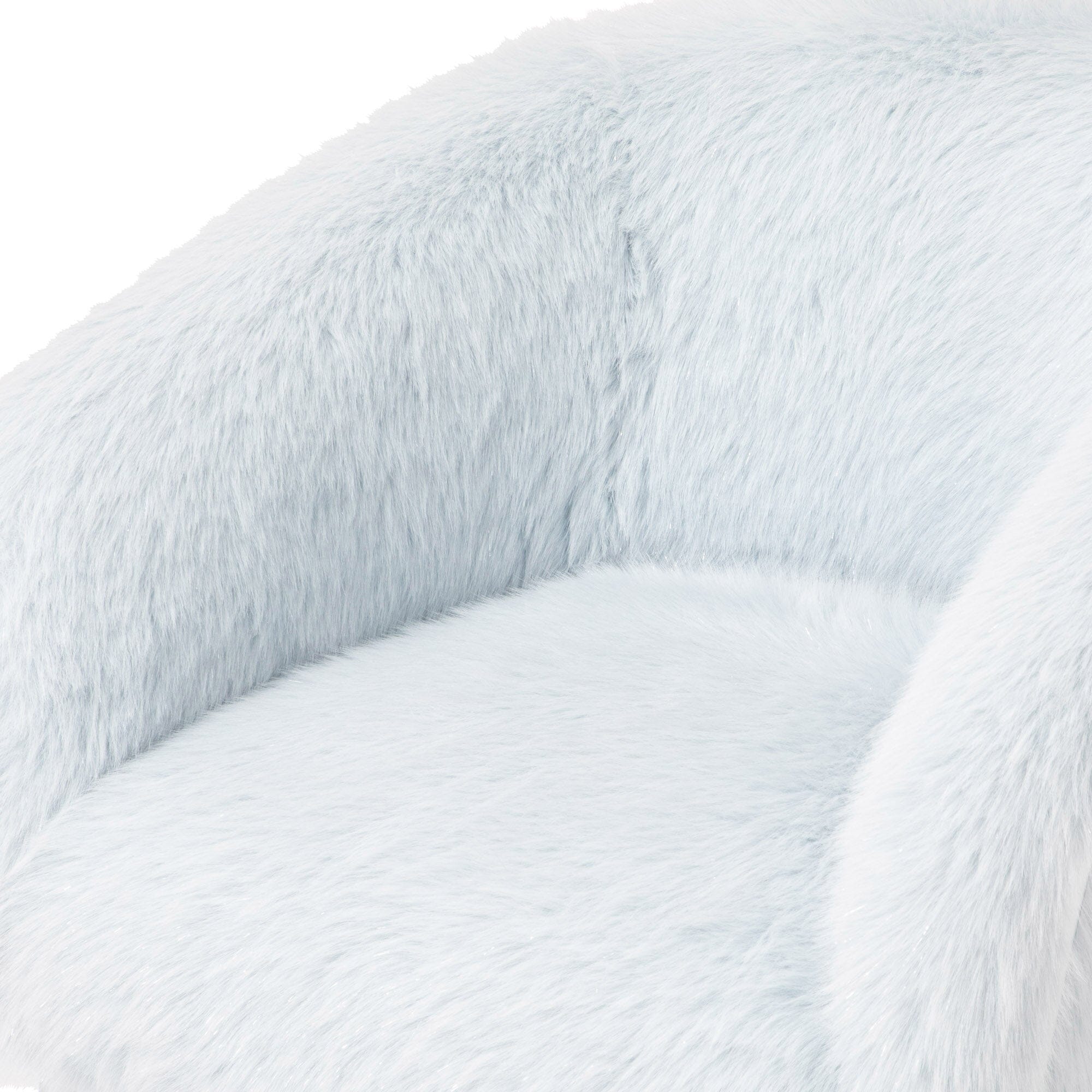 Pelucia Sofa Light Blue And Silver W720×D730×H730mm