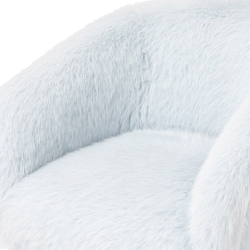 Pelucia Sofa Light Blue And Silver W720×D730×H730mm