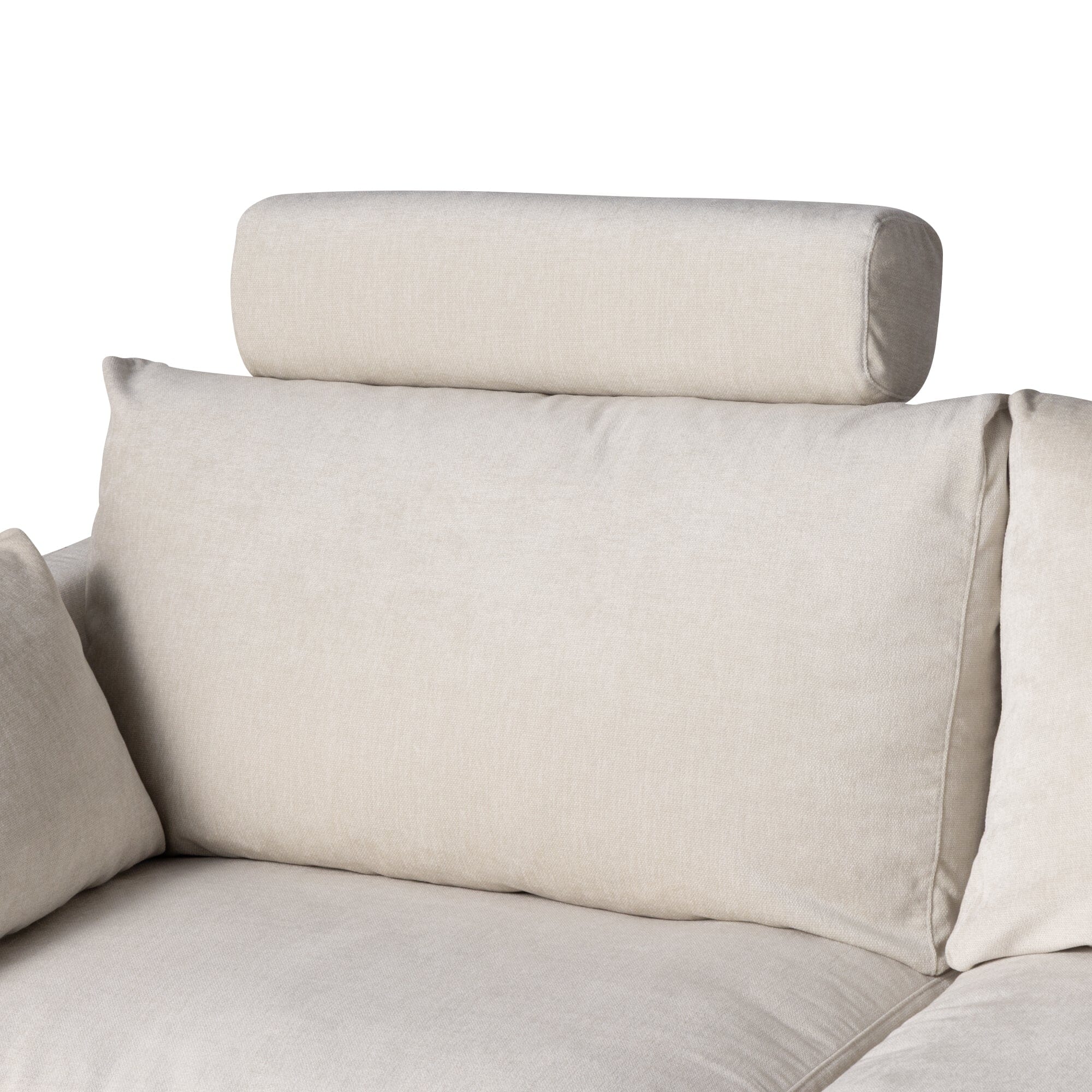 Large Headrest White (One Piece)