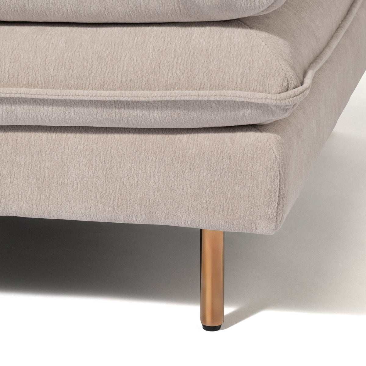 Restia Sofa 2S  Gray X Gold (W1200)