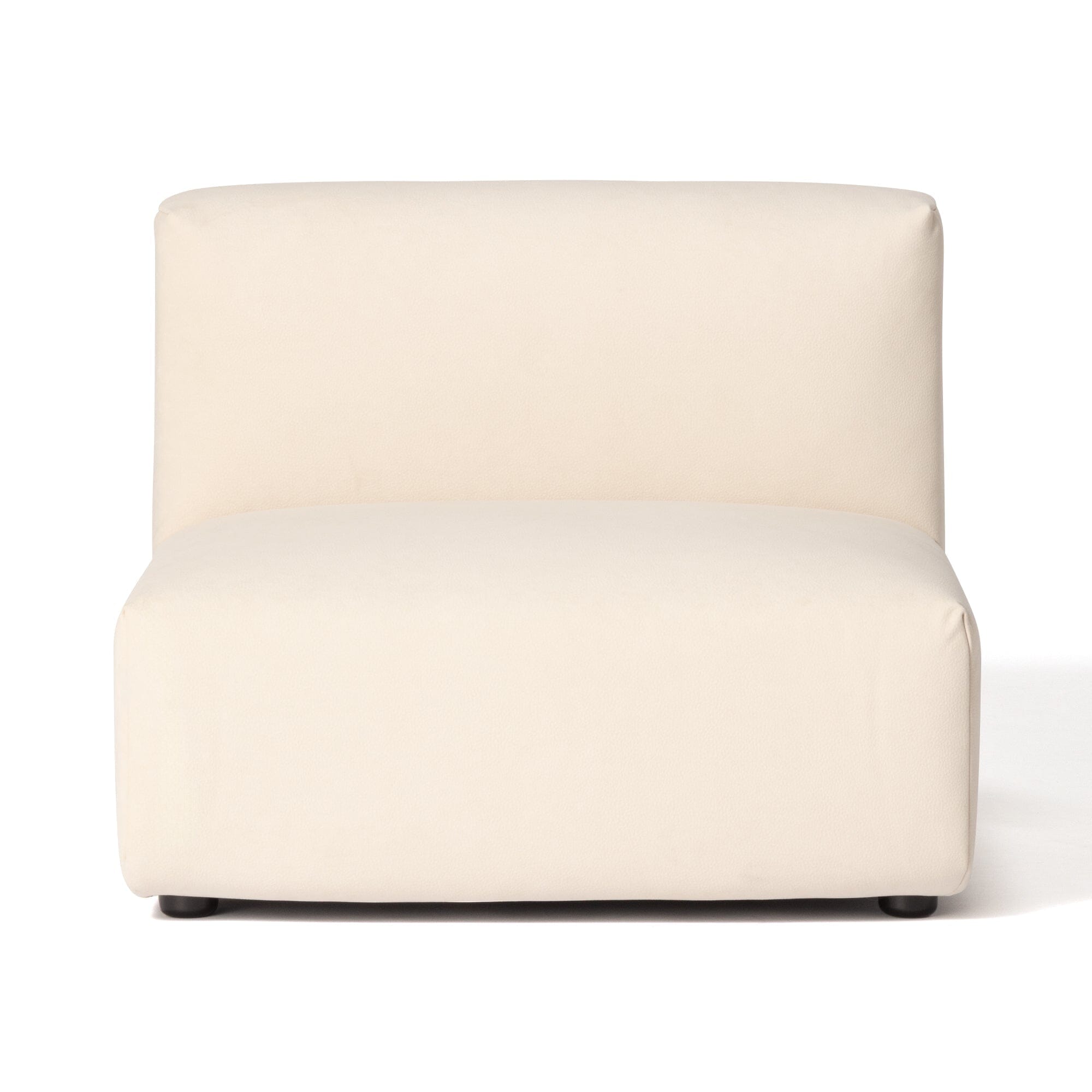 Aurea Armless Sofa 1-Seat Beige