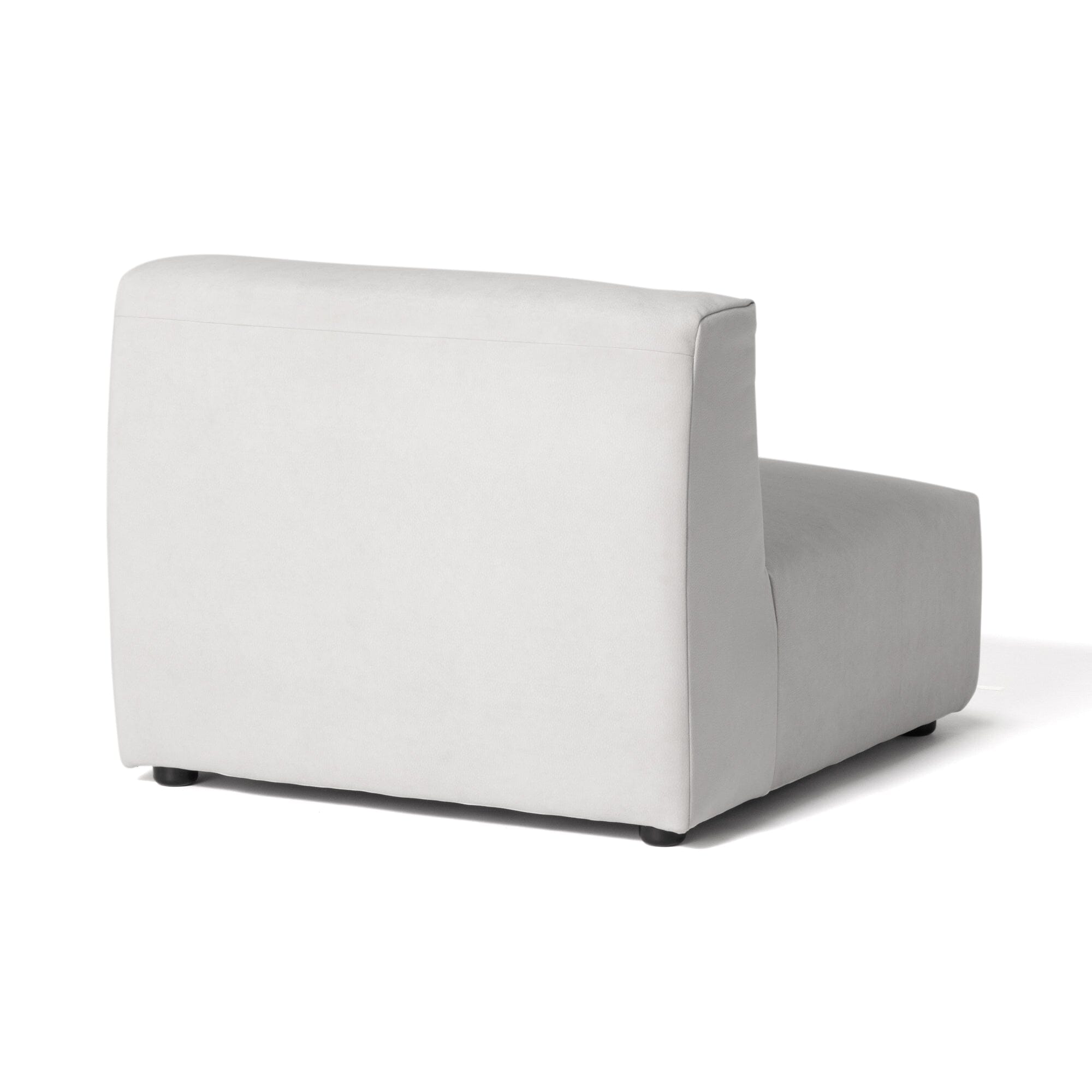 Aurea Armless Sofa 1-Seat  Gray