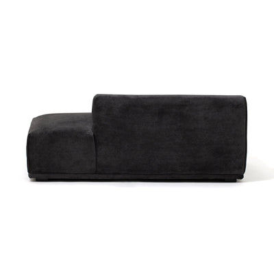 Mehne Sofa Left Black (W1460 × D810 × H580)