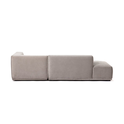 Mehne Sofa Right Light Gray (W1460 × D810 × H580)