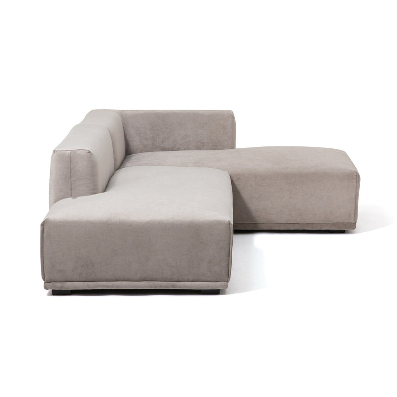 Mehne Sofa Right Light Gray (W1460 × D810 × H580)