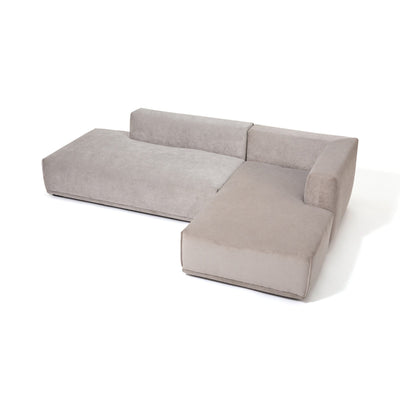 Mehne Sofa Right Light Gray (W1460 × D810 × H580)