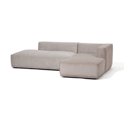 Mehne Sofa Right Light Gray (W1460 × D810 × H580)