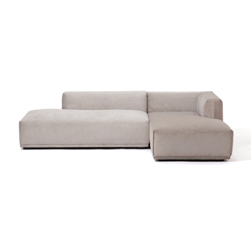 Mehne Sofa Right Light Gray (W1460 × D810 × H580)