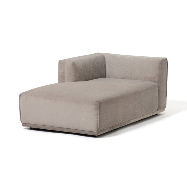 Mehne Couch Left Light Gray (W810×D1460×H580)