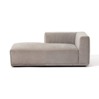 Mehne Couch Left Light Gray (W810×D1460×H580)