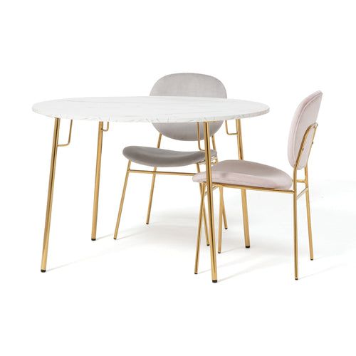 Belle Dining Table 2 Round 1100 × 1100 × 730