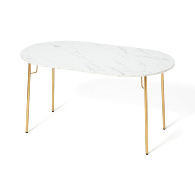 BELLE DINING TABLE 1400 × 800 × 730 OVAL