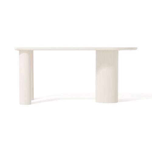 Palm Dining Table (A) W1600×D750×H730 White