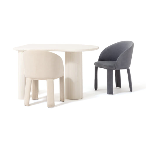 Palm Dining Table (A) W1200×D750×H730 White