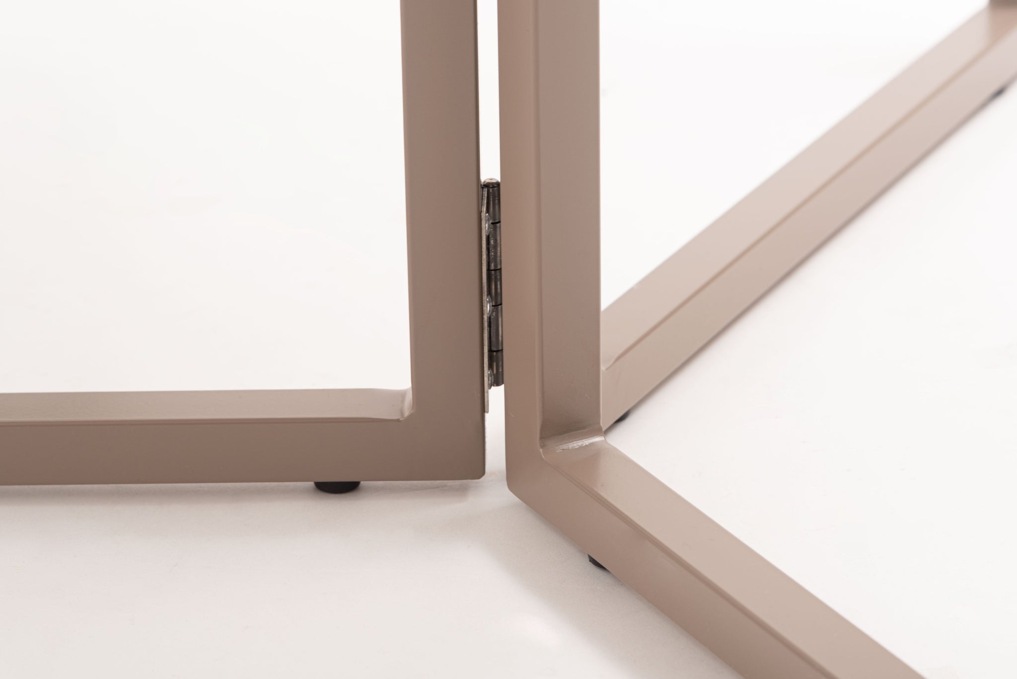 Folding Table Round  90 Beige
