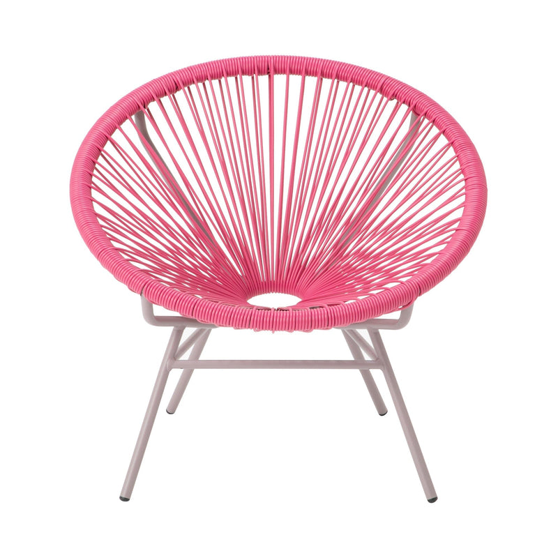 LOTUS 椅子 粉紅色 X 灰色