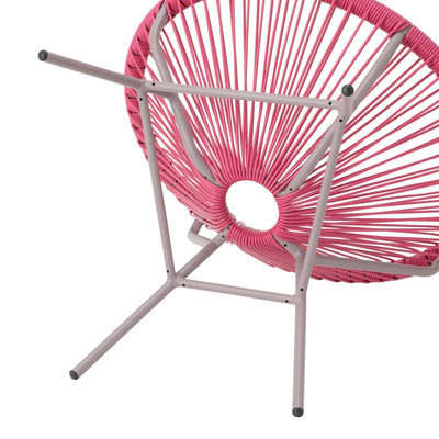 LOTUS 椅子 粉紅色 X 灰色