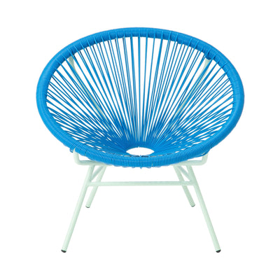 LOTUS 椅子 藍色 X 淺綠色