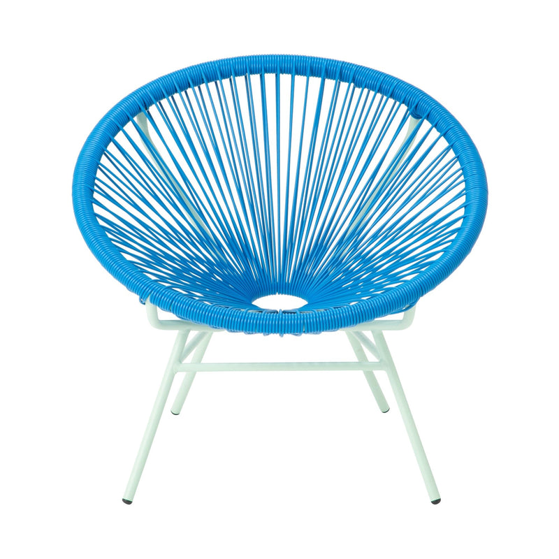 LOTUS 椅子 藍色 X 淺綠色