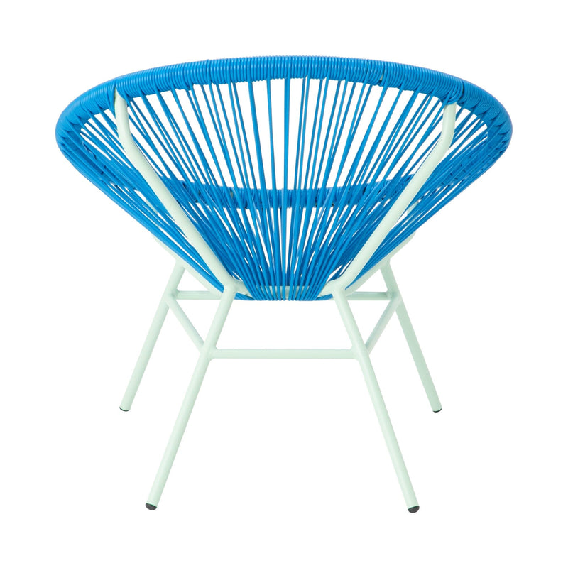LOTUS 椅子 藍色 X 淺綠色