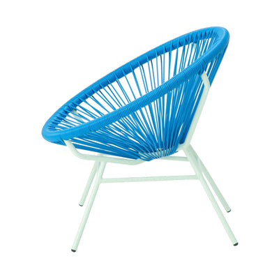 LOTUS 椅子 藍色 X 淺綠色