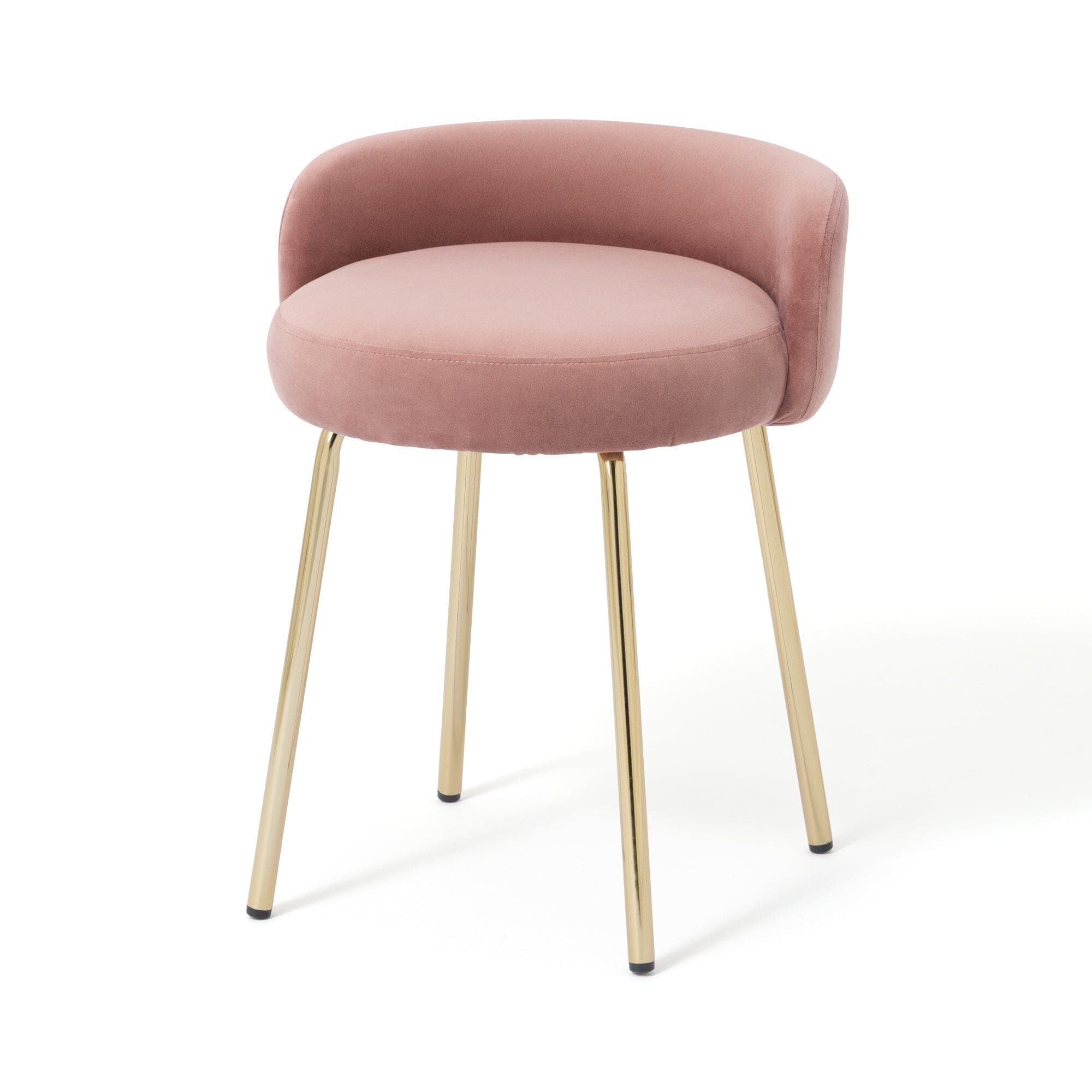 Plumor Stool Pink X Gold