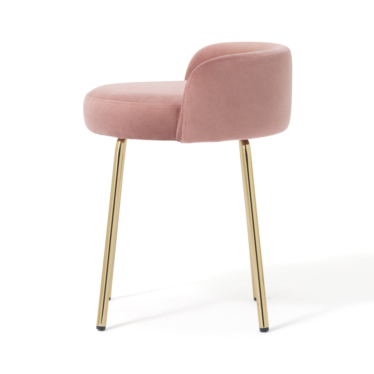 Plumor Stool Pink X Gold