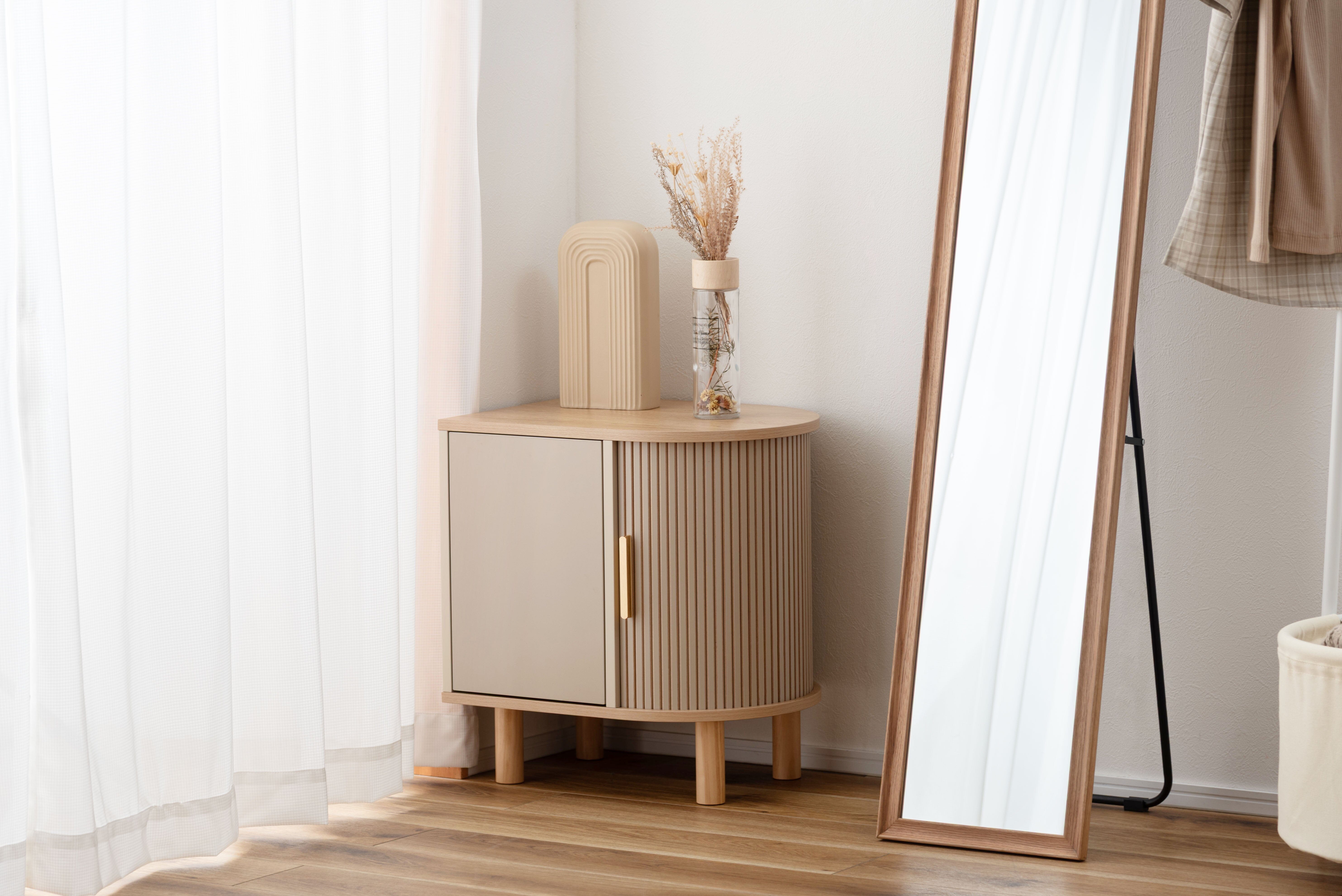 Side Cabinet Beige