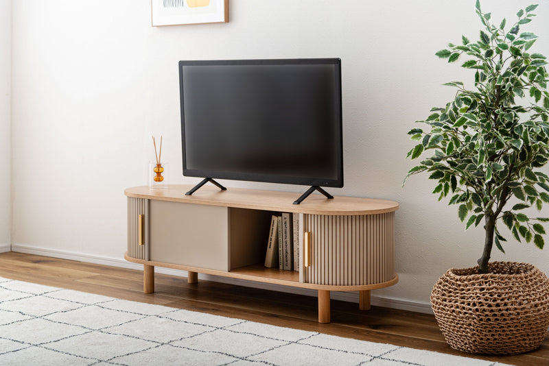 Lowboard TV Board Beige – Francfranc Hong Kong