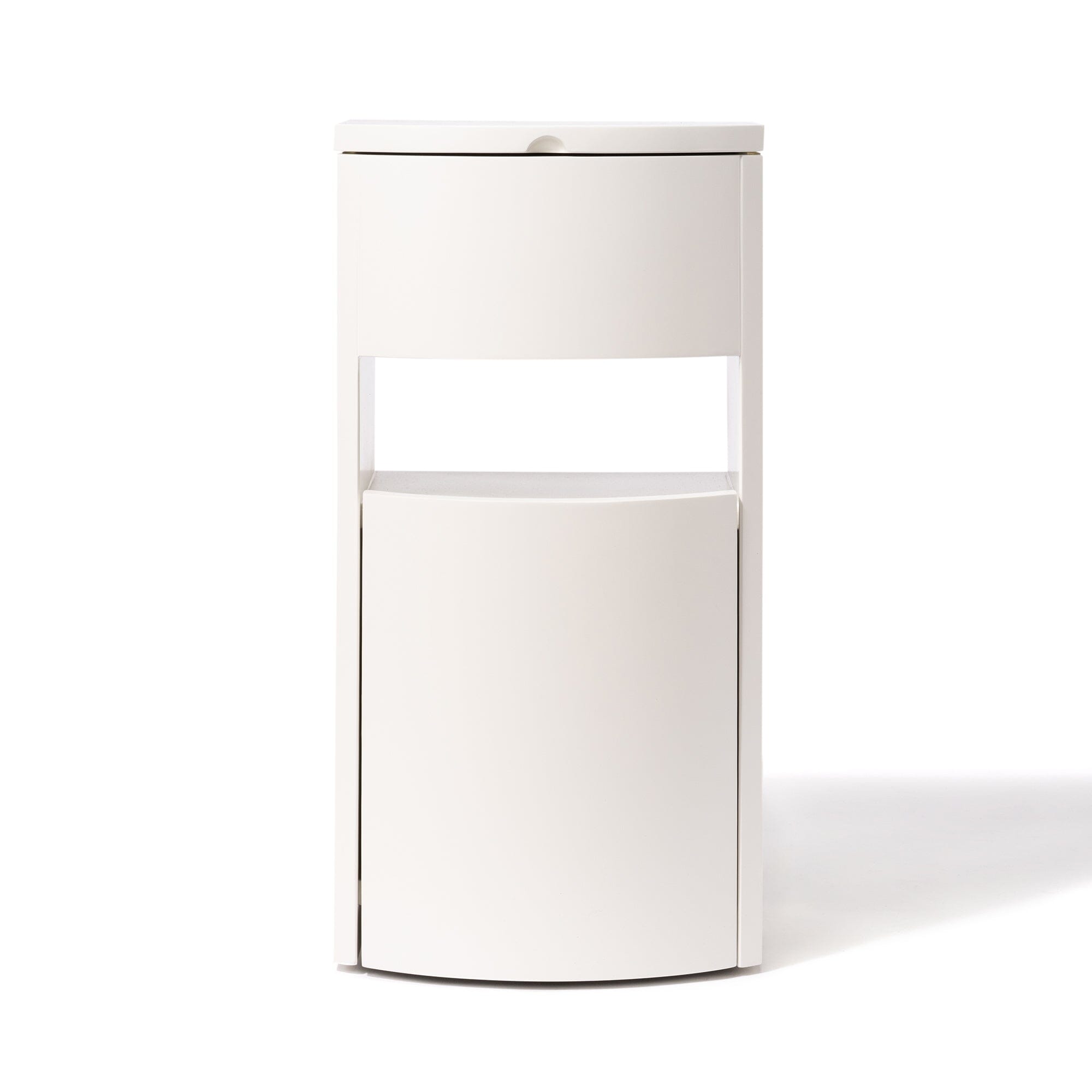 Coffrea Rolling Cosmetic Storage Cabinet White