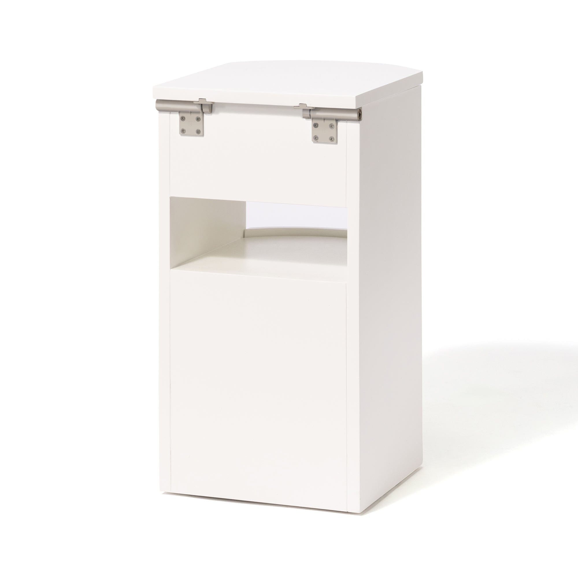 Coffrea Rolling Cosmetic Storage Cabinet White