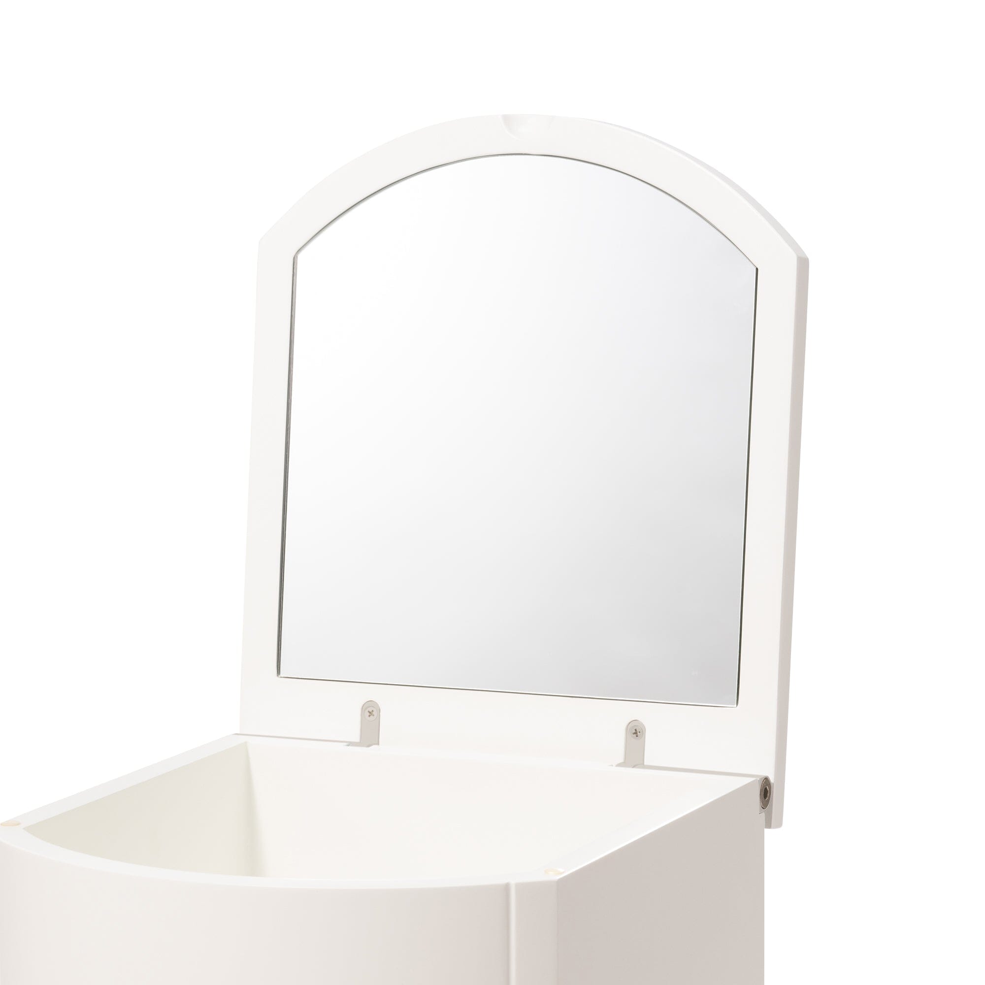 Coffrea Rolling Cosmetic Storage Cabinet White